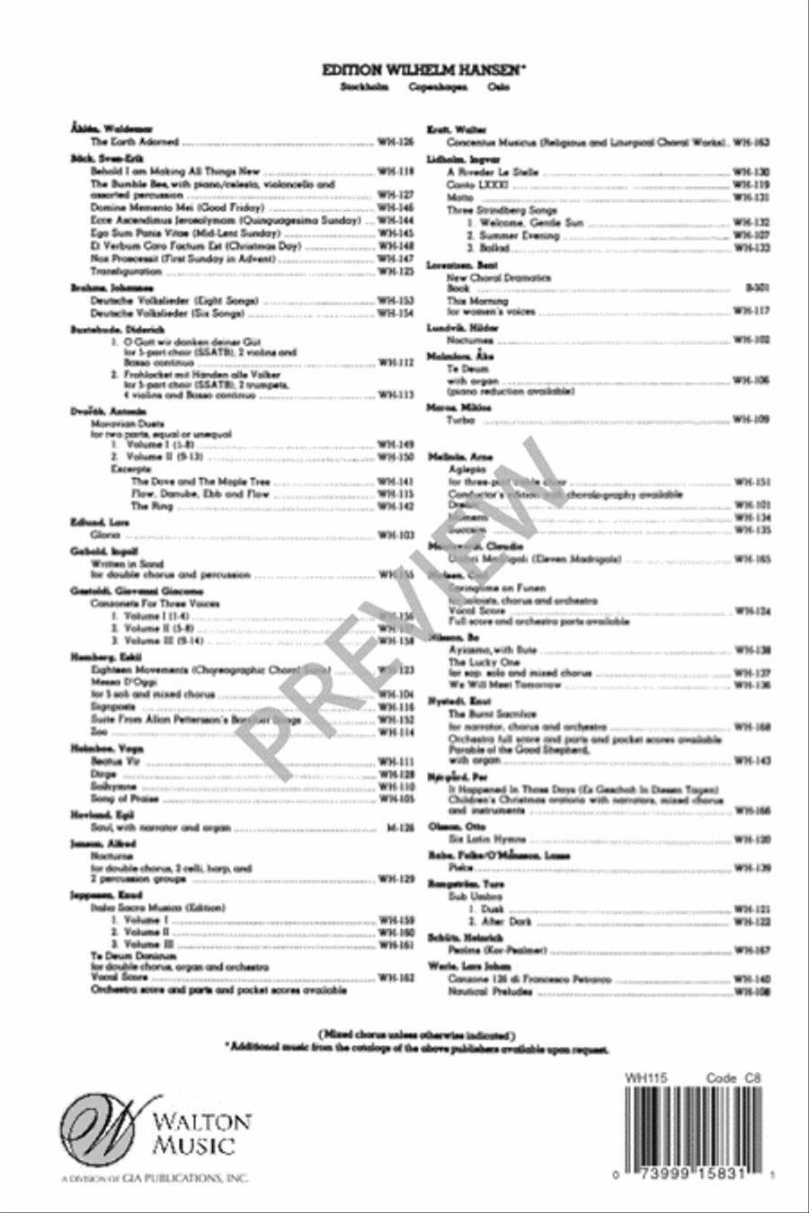 Flow, Danube, Ebb and Flow (from Moravian Duets) 2-Part scores gallery preview page 9