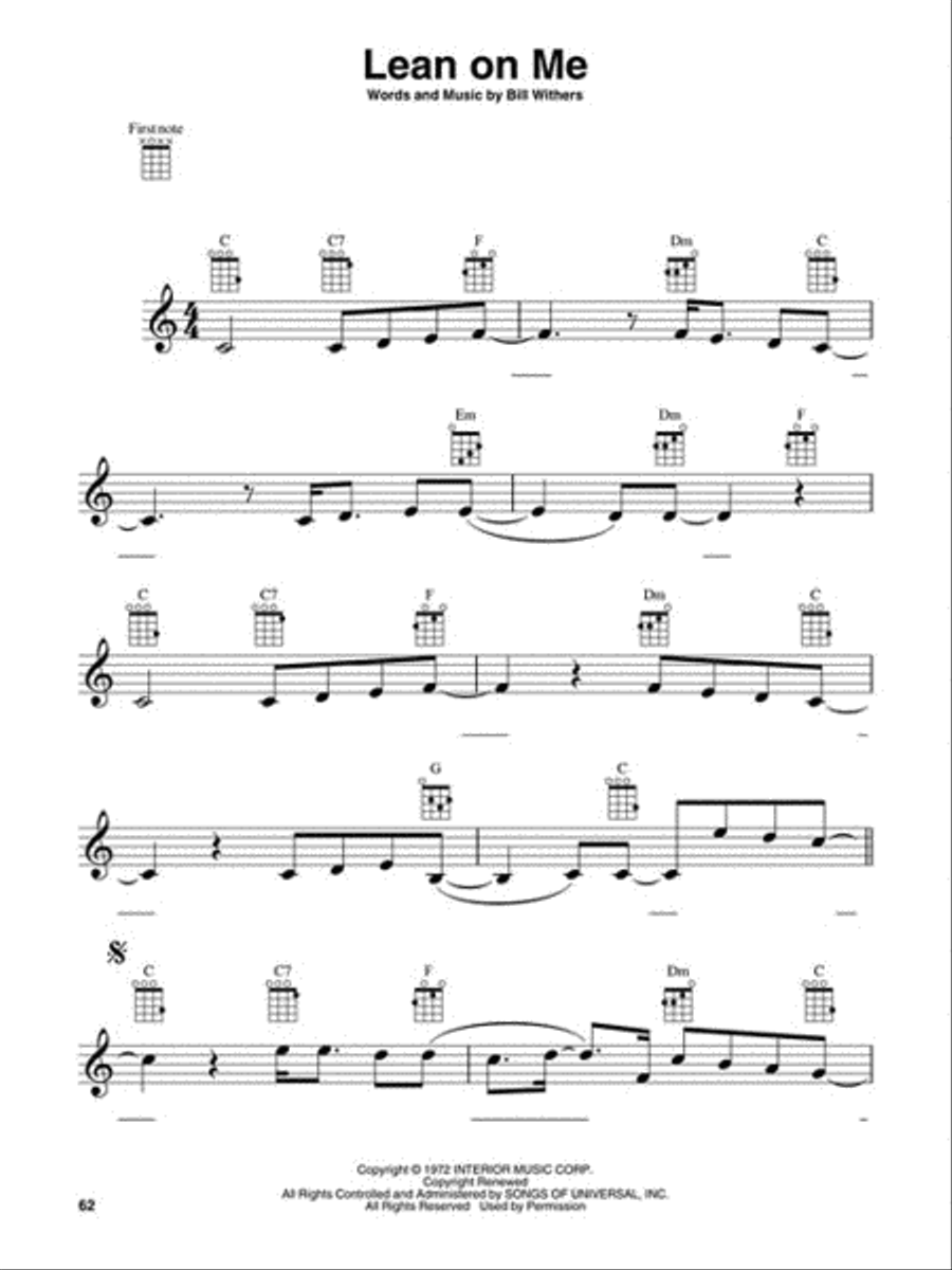 Peace, Hope & Love Peace, Hope & Love Ukulele scores gallery preview page 3