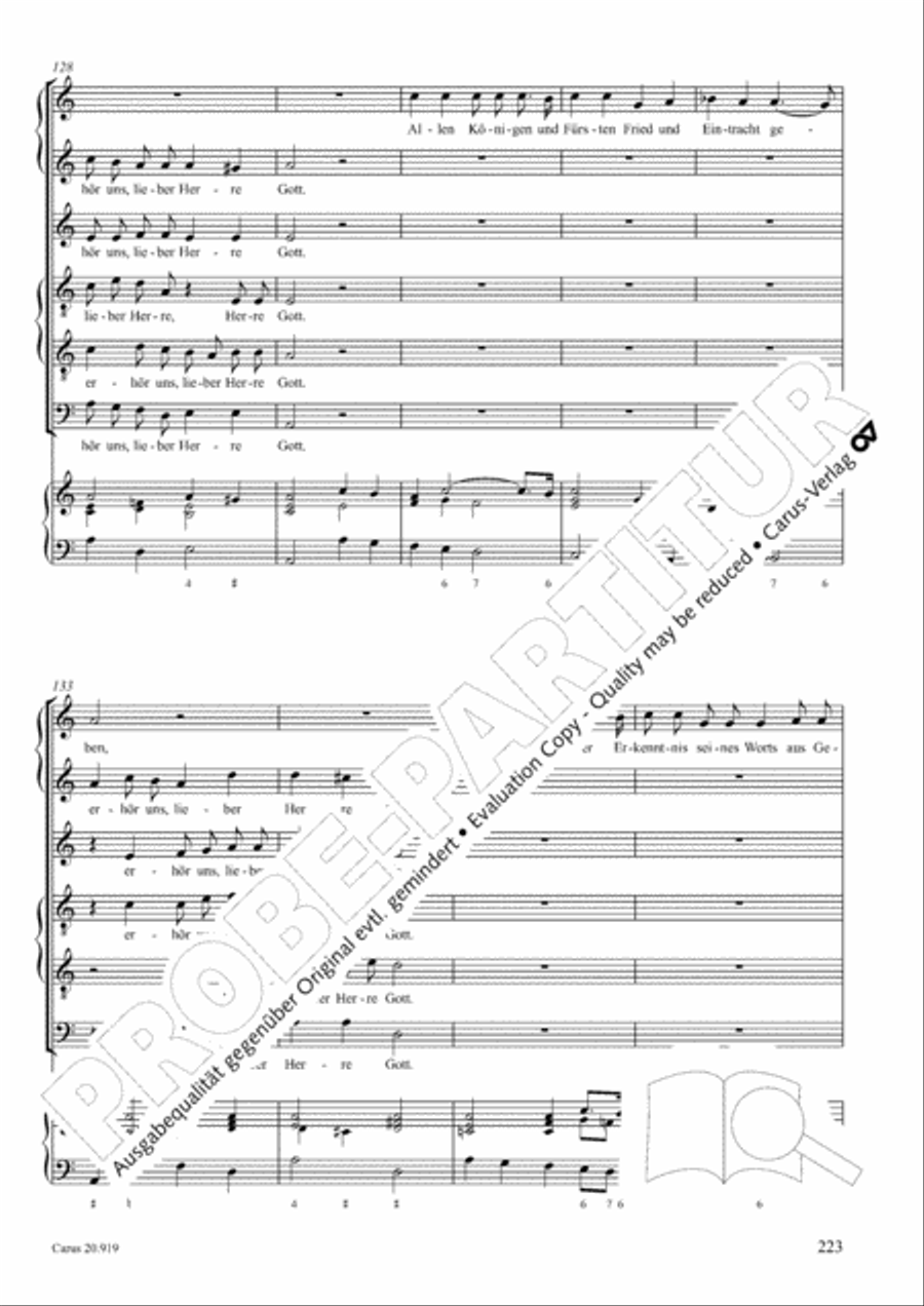 Opera varia I. Works with 1-7 parts (Complete edition, vol. 19) [Werke mit 1-7 obligaten Stimmen] Score scores gallery preview page 280