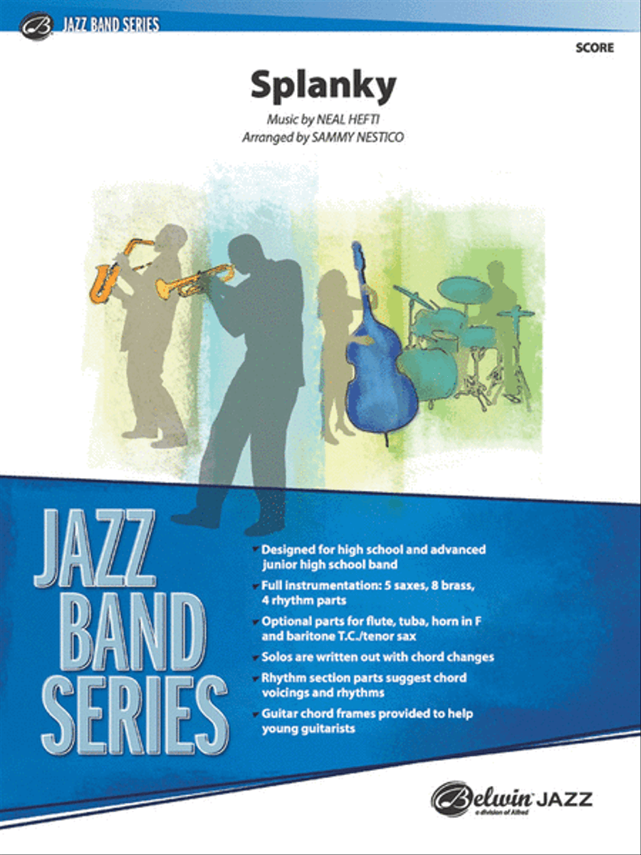 Splanky Jazz Ensemble scores gallery preview page 1