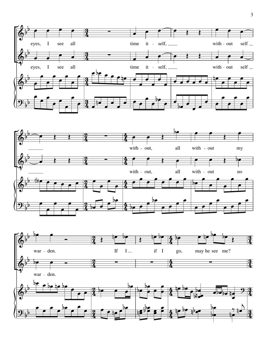 When I Look into Your Eyes Piano scores gallery preview page 3