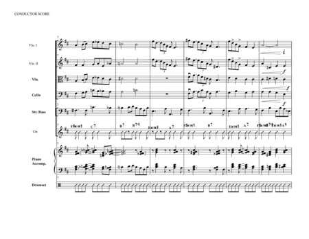 Latin Serenade For Jazz String Ensemble (Bossa Nova) image number null