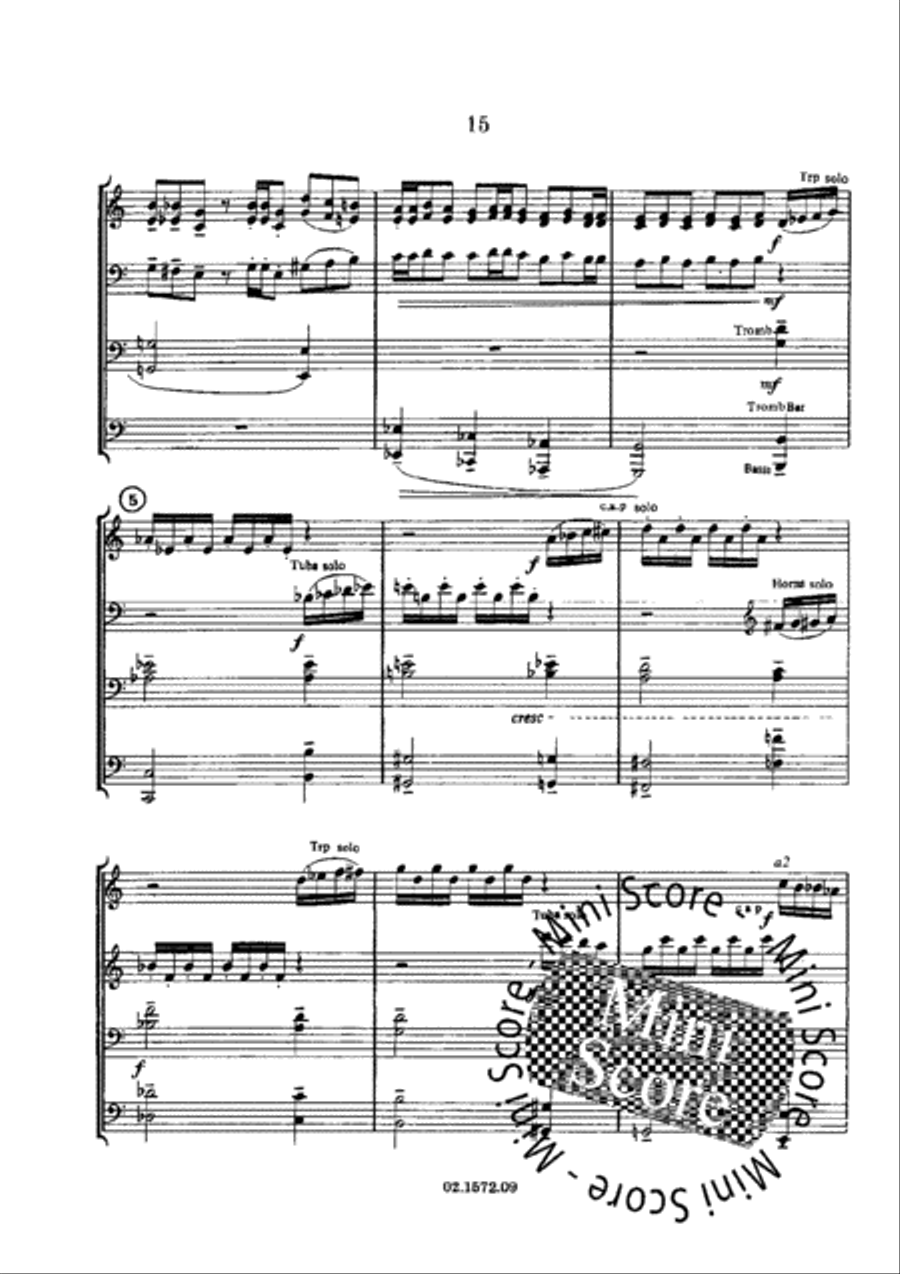Triptiek voor Fanfare Concert Band scores gallery preview page 18