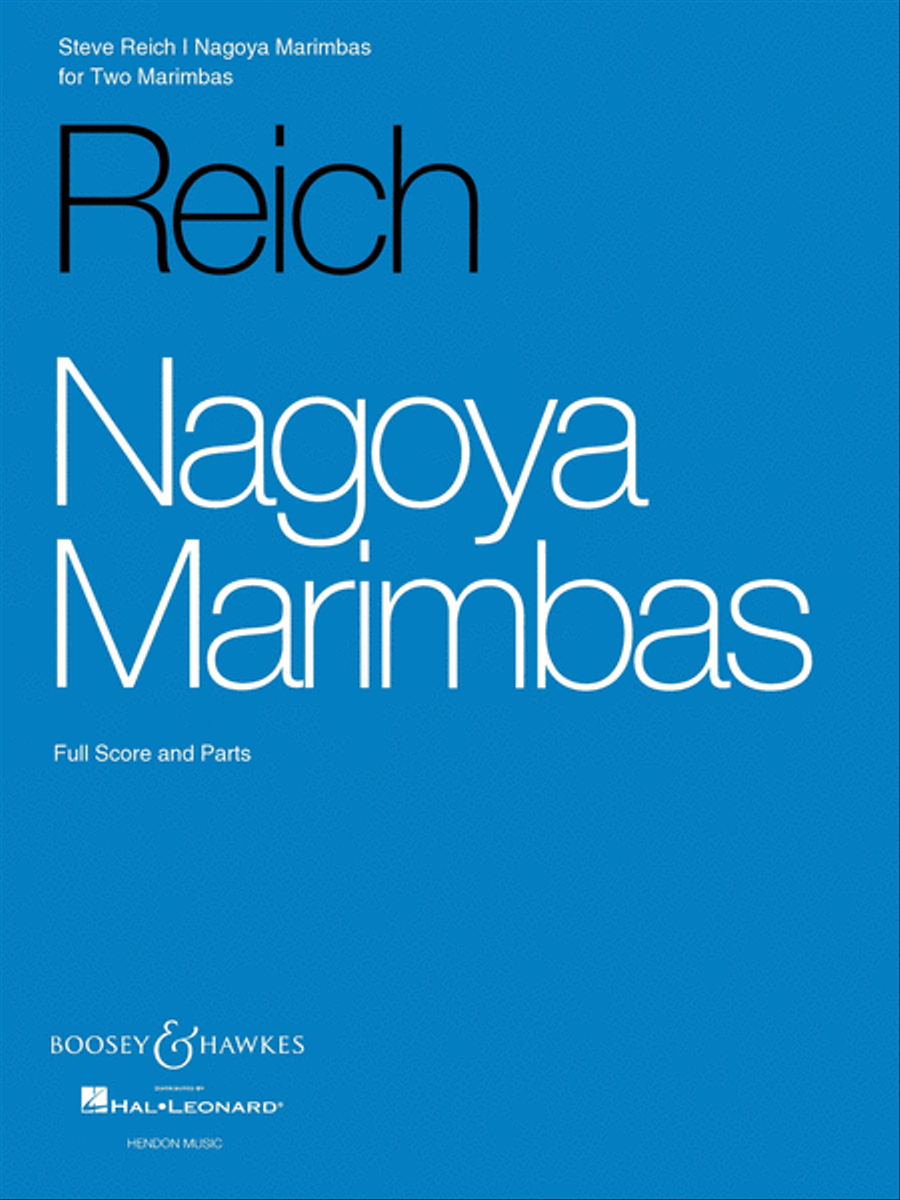 Nagoya Marimbas Percussion Ensemble scores gallery preview page 1