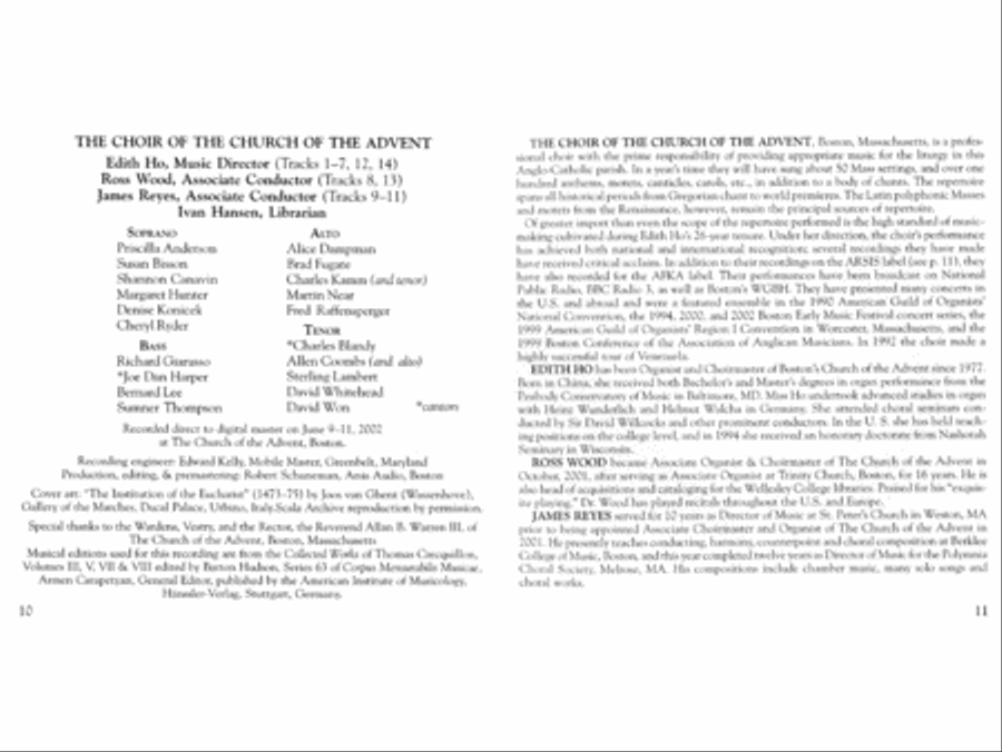 Music of Thomas Crecquillon, Volume II CD scores gallery preview page 7