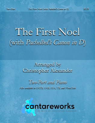 The First Noel (with Pachelbel's Canon in D) (Two-Part)