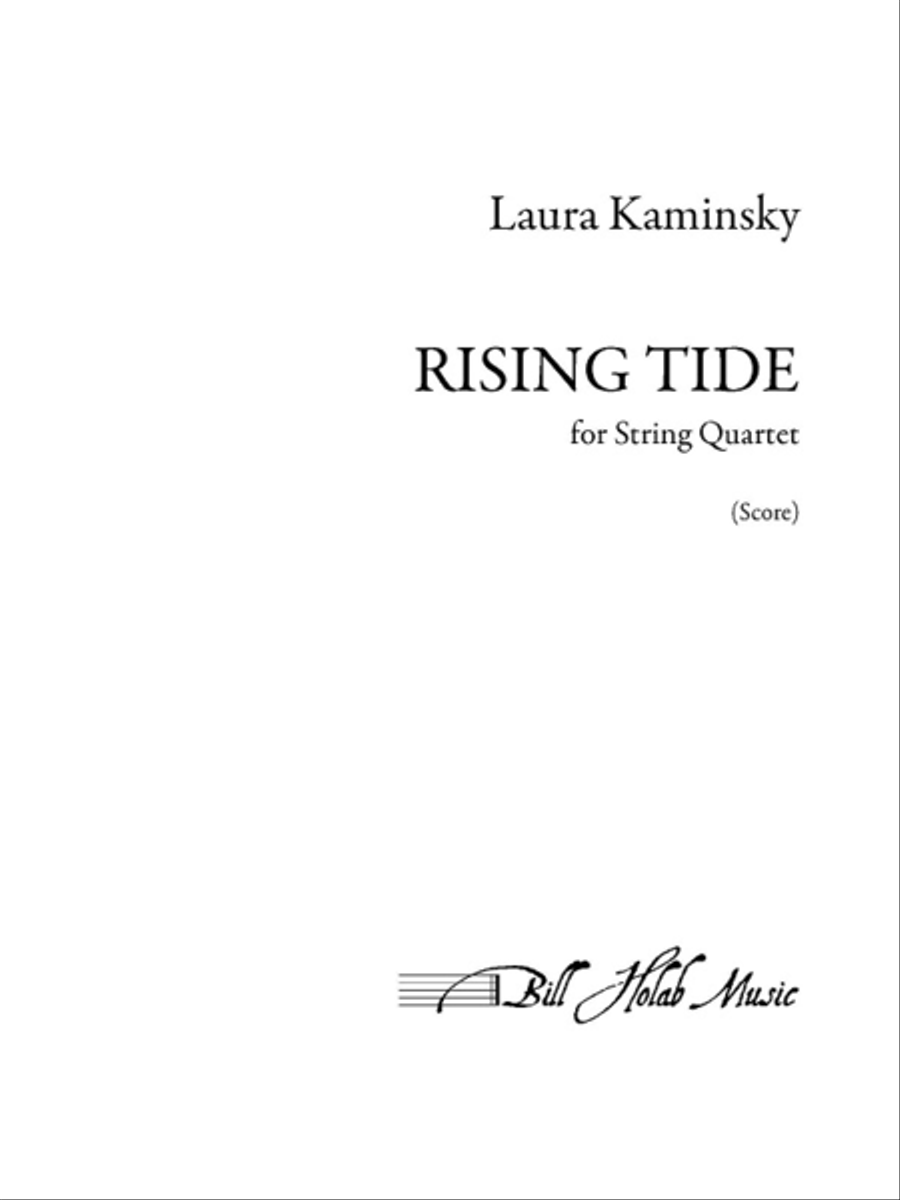 Rising Tide String Quartet scores gallery preview page 1