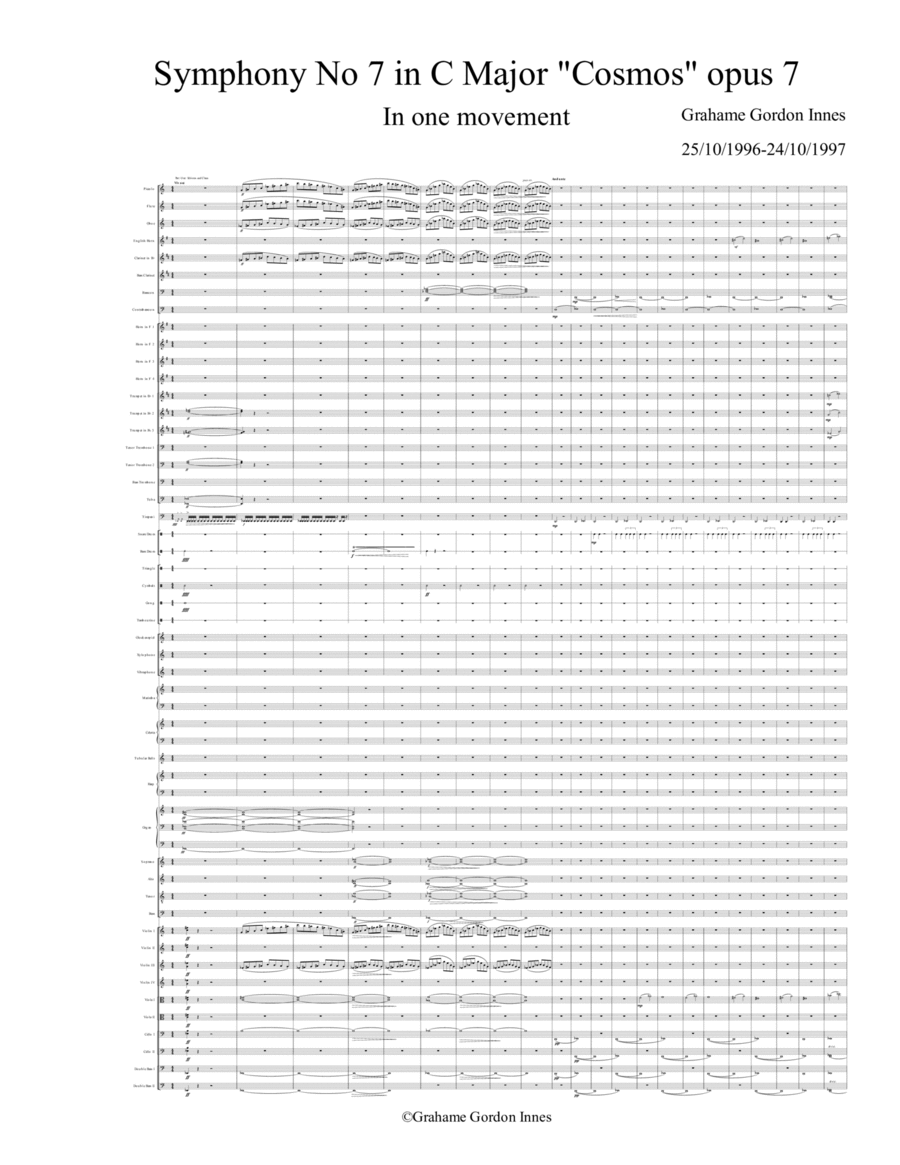 Symphony No 7 in C Major 