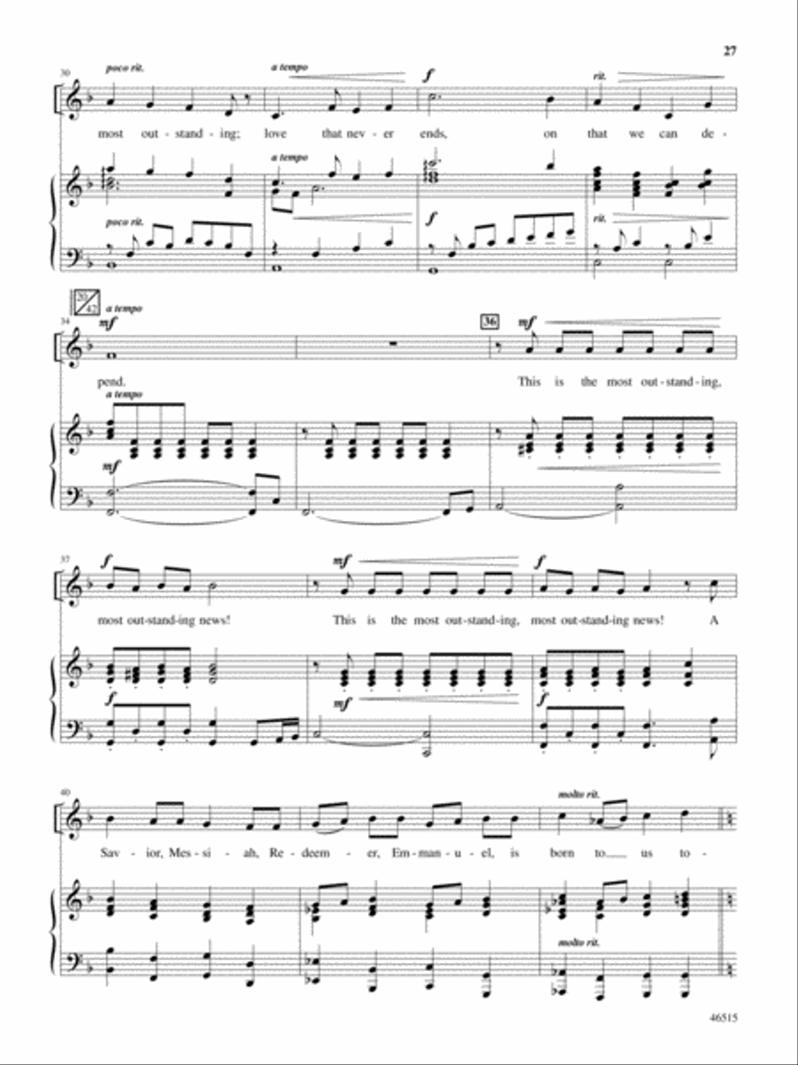 Out Standing in Their Field Choir scores gallery preview page 31