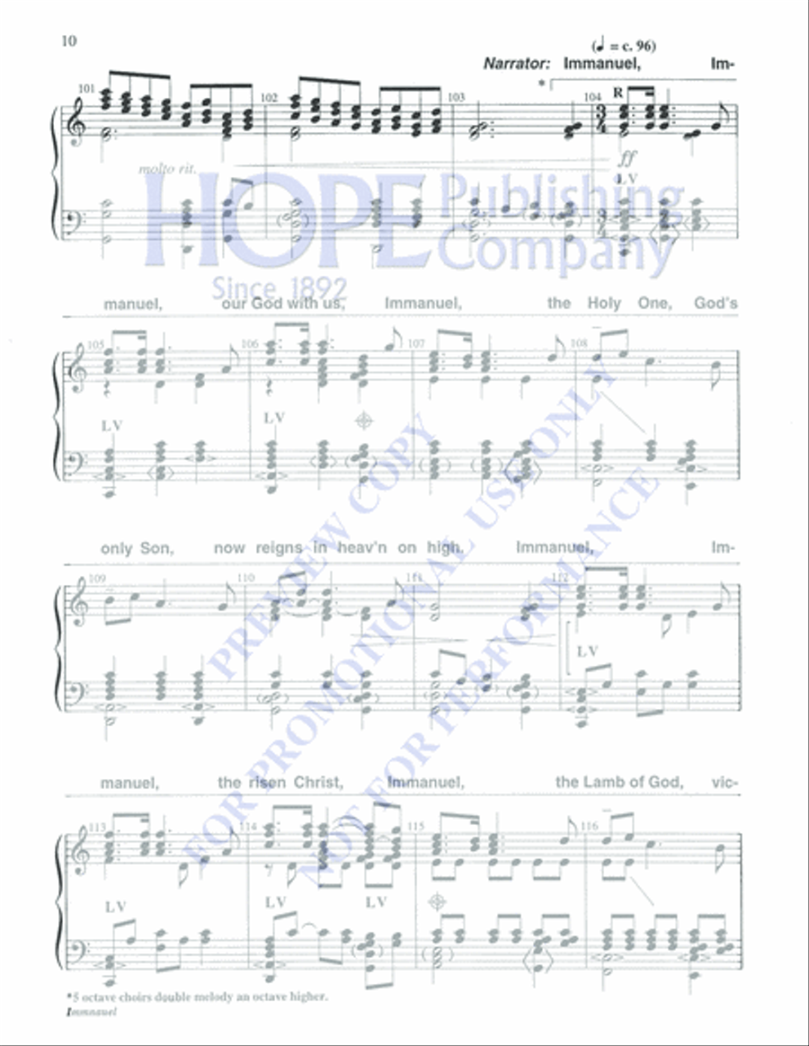 Immanuel Immanuel 5-Octaves scores gallery preview page 10