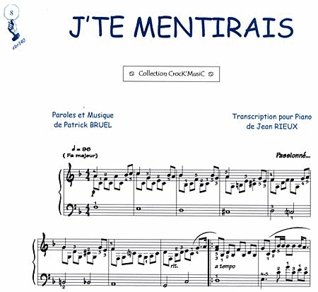 J'te mentirai (Collection CrocK'MusiC) image number null