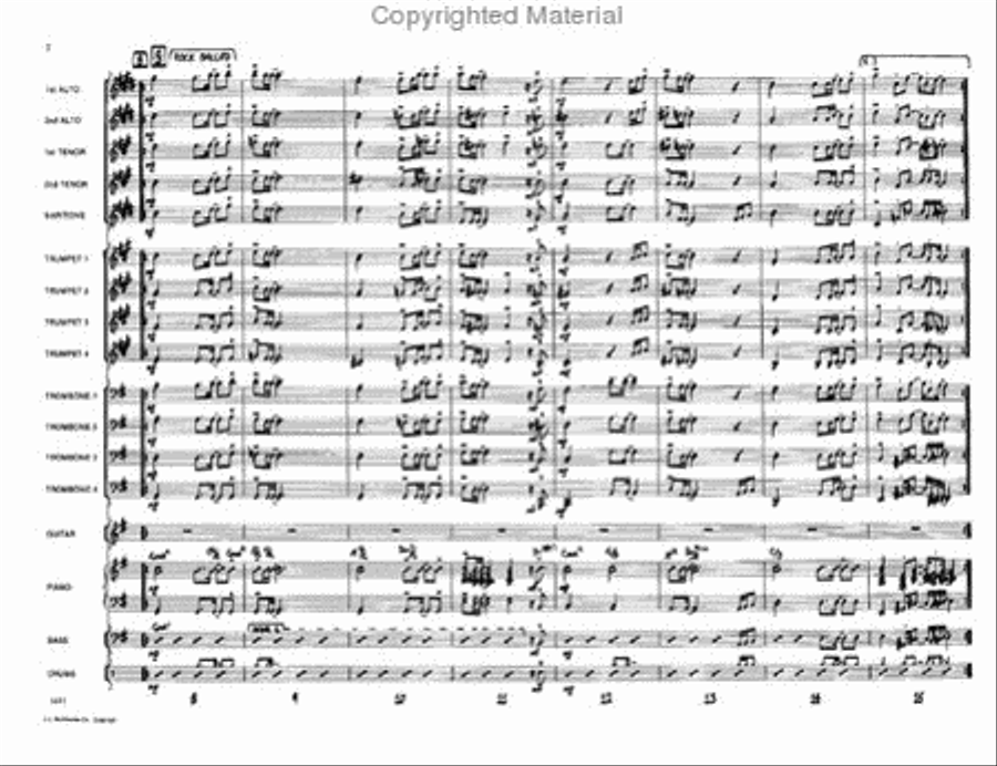 A Long Time Ago A Long Time Ago Jazz Ensemble scores gallery preview page 3