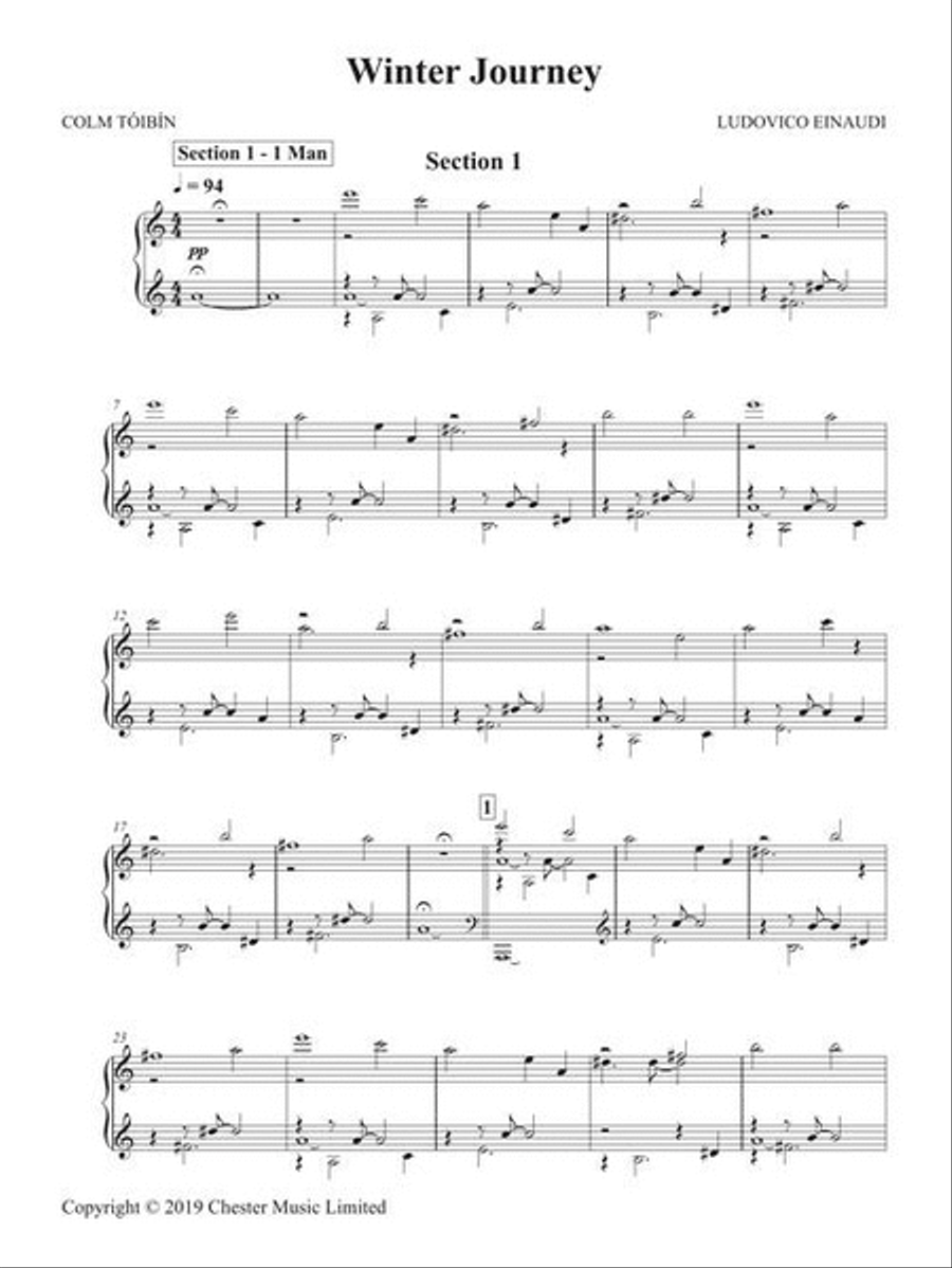Winter Journey Winter Journey Voice scores gallery preview page 3