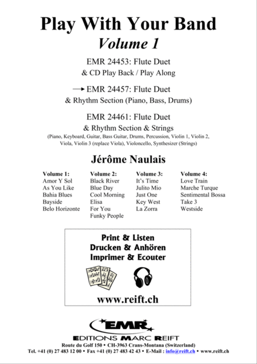 Play With Your Band Volume 1 Flute Duet scores gallery preview page 2