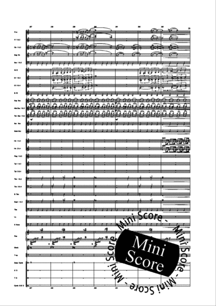 Tetis Tetis Concert Band scores gallery preview page 27