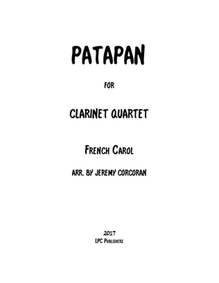 Patapan for Clarinet Quartet