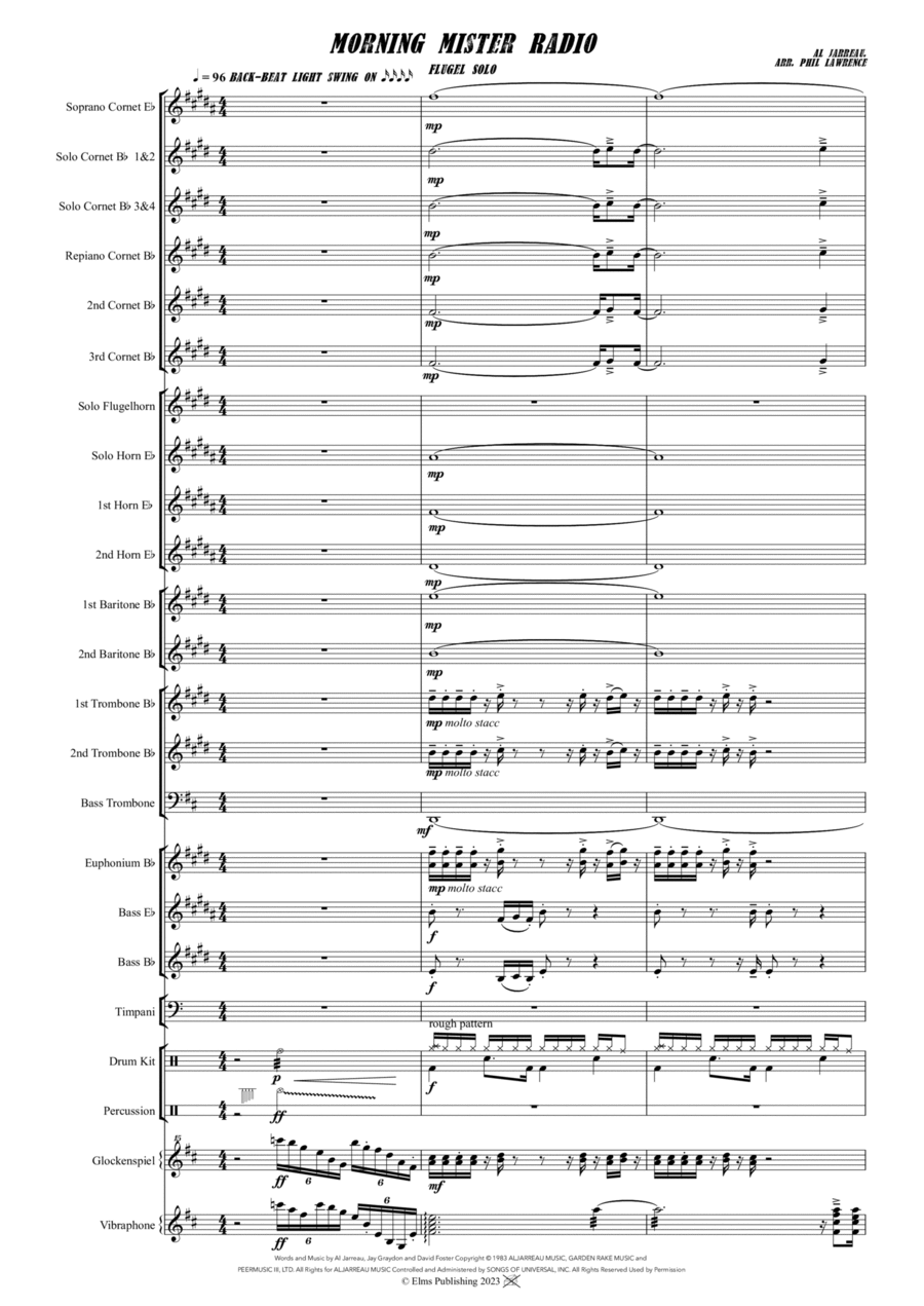 Mornin' Mornin' B-Flat Trumpet scores gallery preview page 1