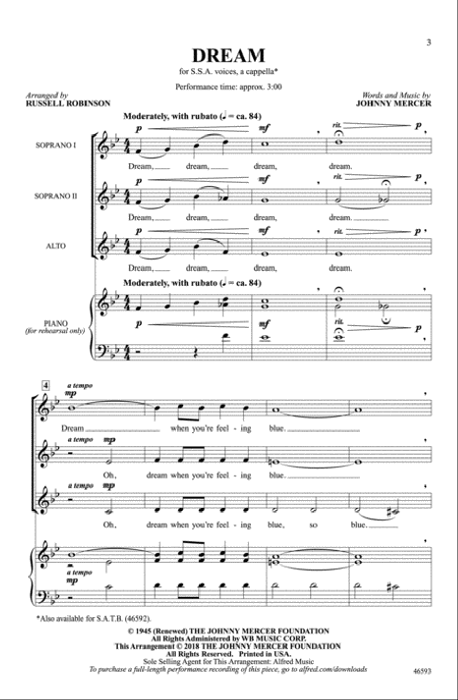 Dream Choir scores gallery preview page 2