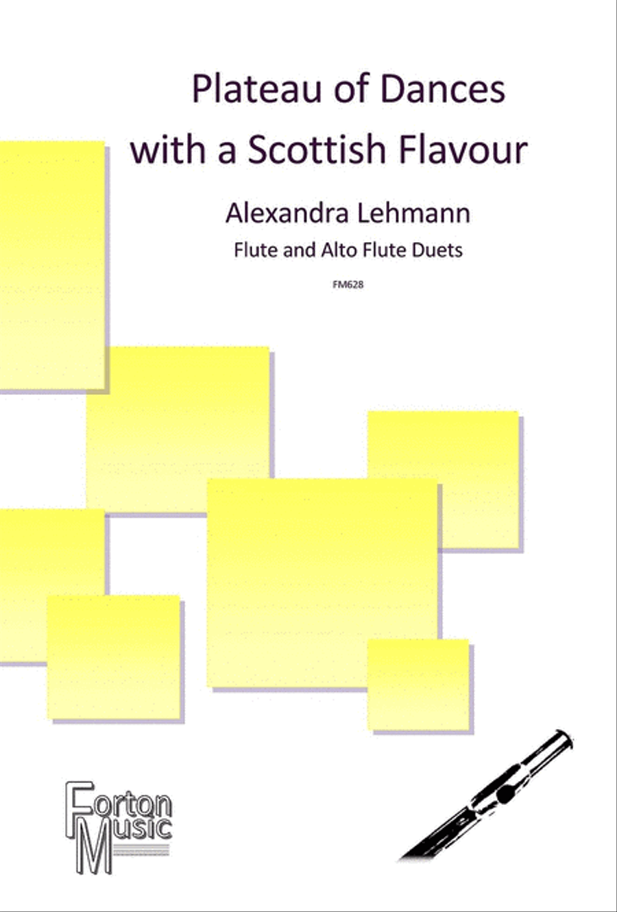 Plateau of Dances with a Scottish Flavour Flute Duet scores gallery preview page 1