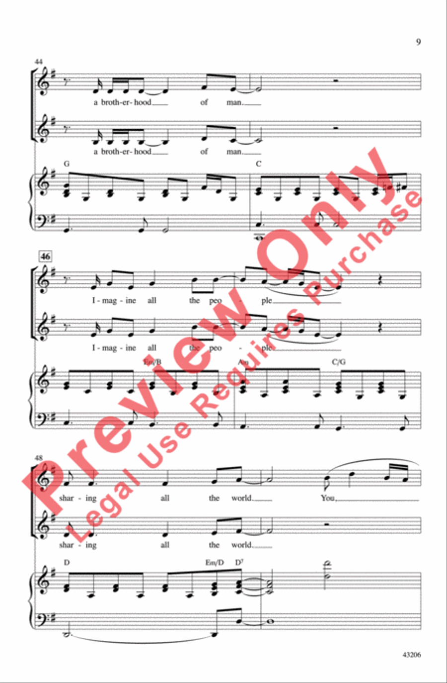 Imagine Imagine Women's Choir scores gallery preview page 9