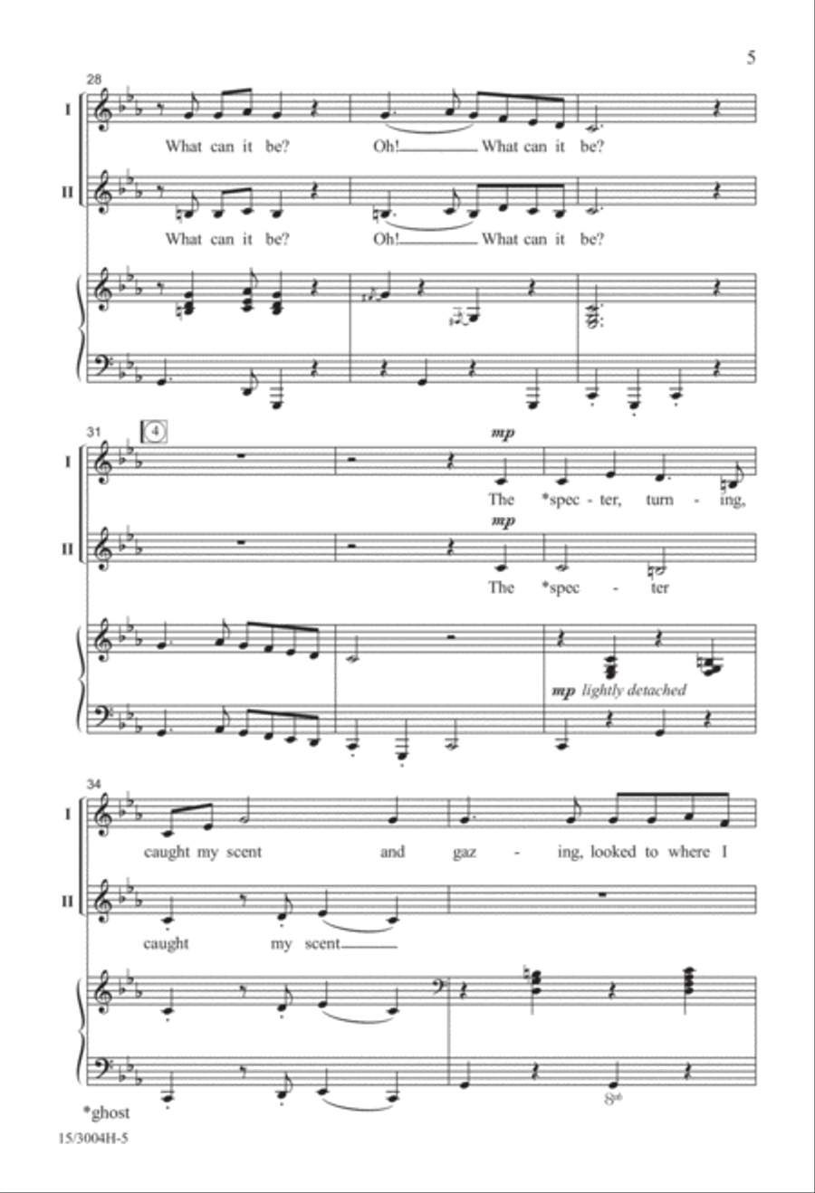 Something in the Dark 2-Part scores gallery preview page 5