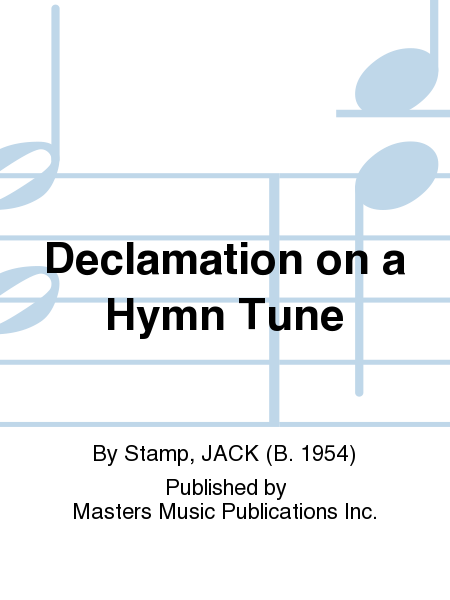 Declamation on a Hymn Tune image number null