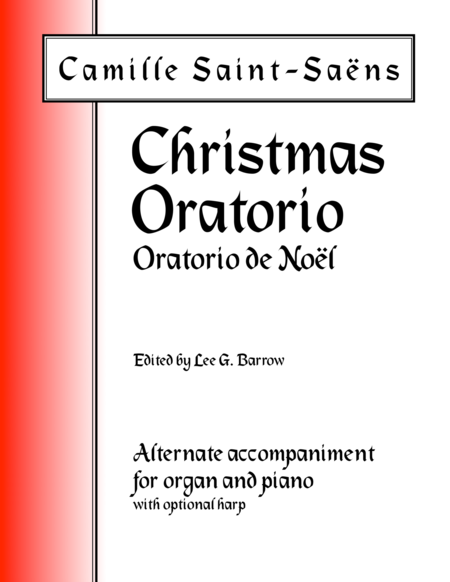 Oratorio de Noël (Christmas Oratorio) - Alternate Accompaniment image number null