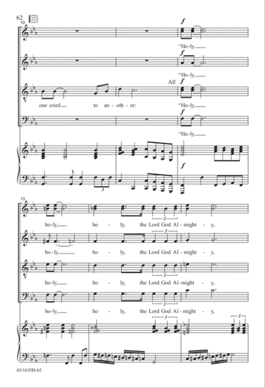Mass: A Celebration of Love and Joy 4-Part scores gallery preview page 30