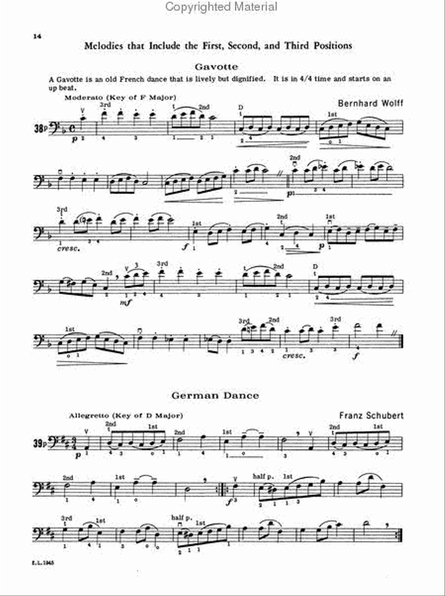 2nd and 4th Position String Builder Chamber Orchestra scores gallery preview page 4