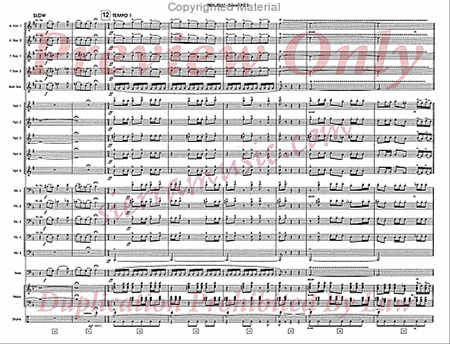 Malaga Jazz Ensemble scores gallery preview page 3