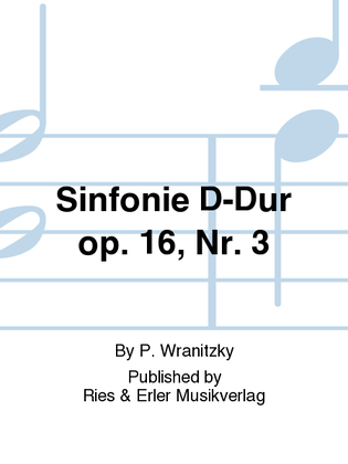 Sinfonie D-Dur Op. 16, Nr. 3