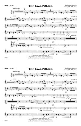 Book cover for The Jazz Police: 2nd B-flat Trumpet
