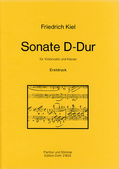 Sonate D-Dur (Erstdruck)