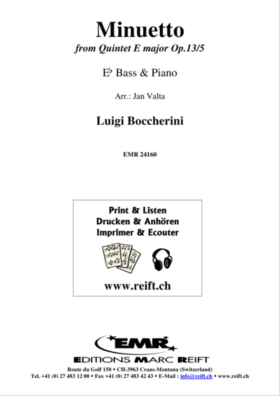 Minuetto Voice Solo scores gallery preview page 2