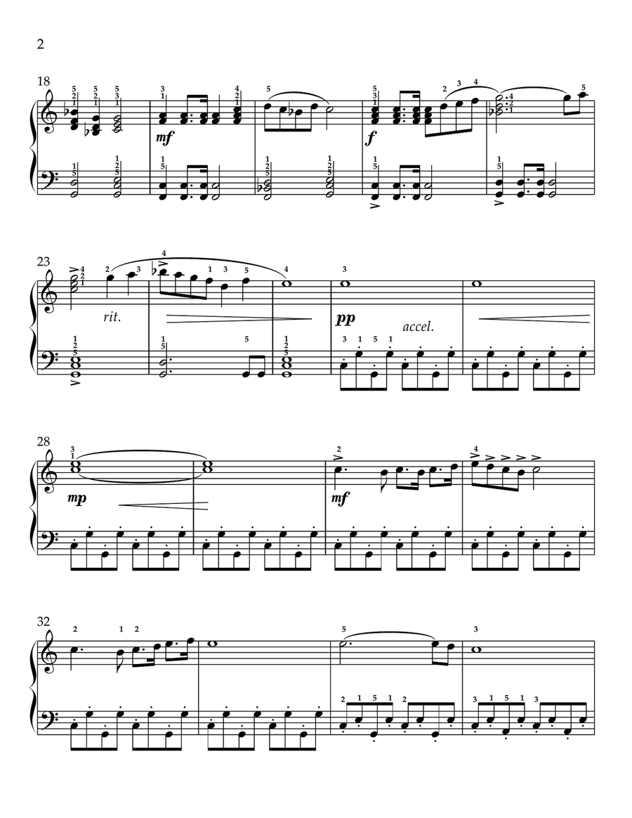 Enchanted Quest of the Brave Heart Piano Method scores gallery preview page 2