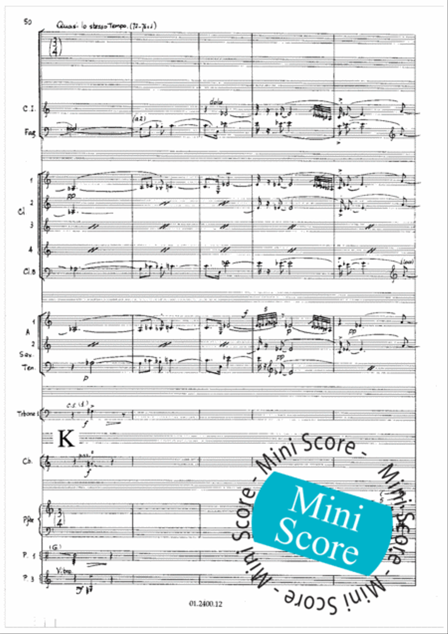 Aratoro I Aratoro I Concert Band scores gallery preview page 54