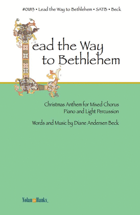 Book cover for Lead the Way to Bethlehem - SATB