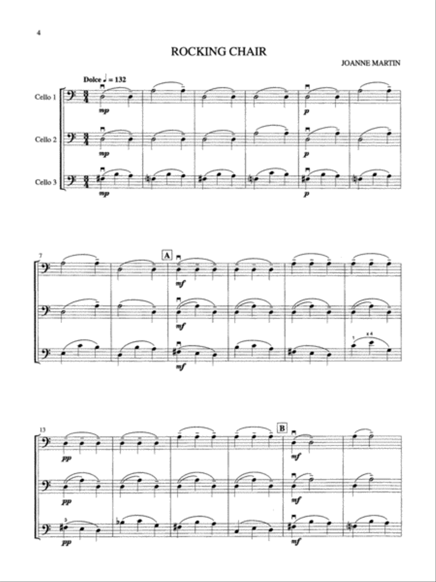 Trio Tapestry Trio Tapestry Small Ensemble scores gallery preview page 3