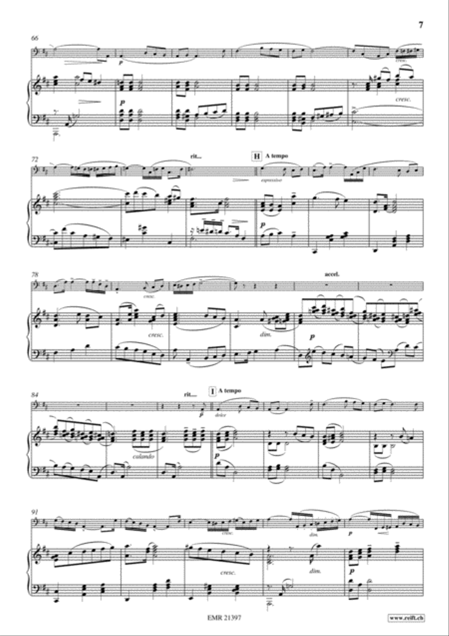 Concerto No. 5 Bass Recorder scores gallery preview page 7