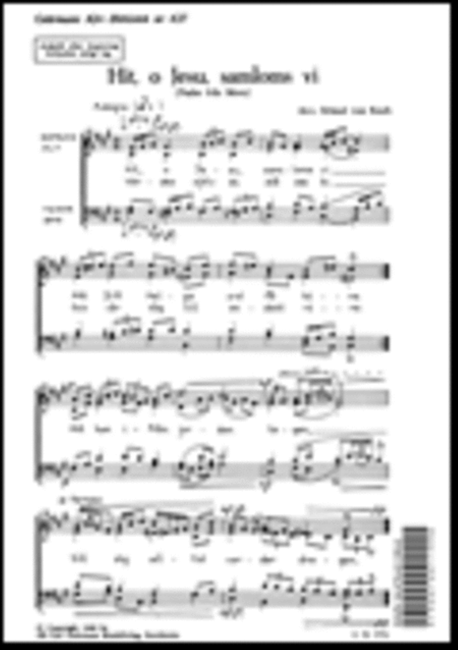 Hit, o Jesu, samloms vi 4-Part scores gallery preview page 1