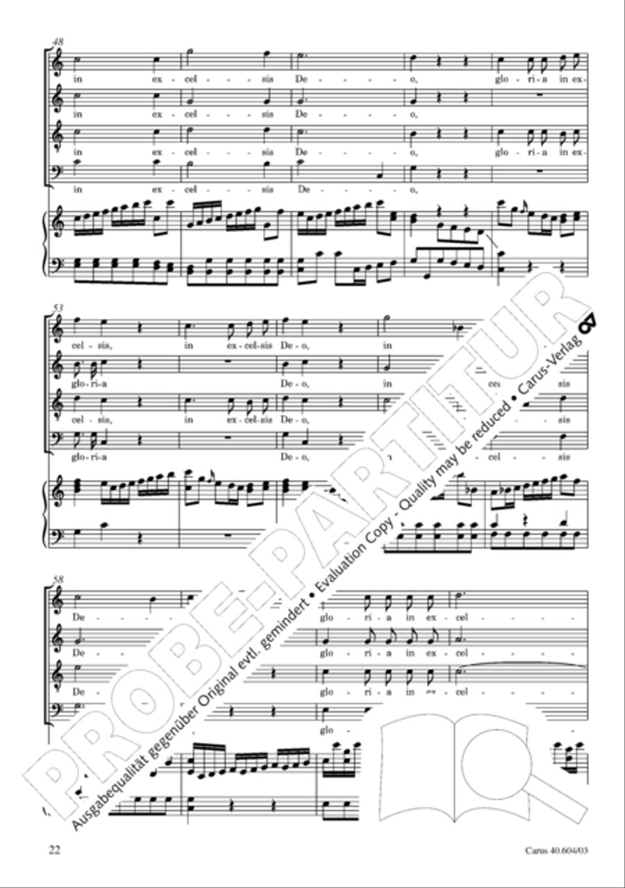 Grosse Mariazeller Messe in C 4-Part scores gallery preview page 31
