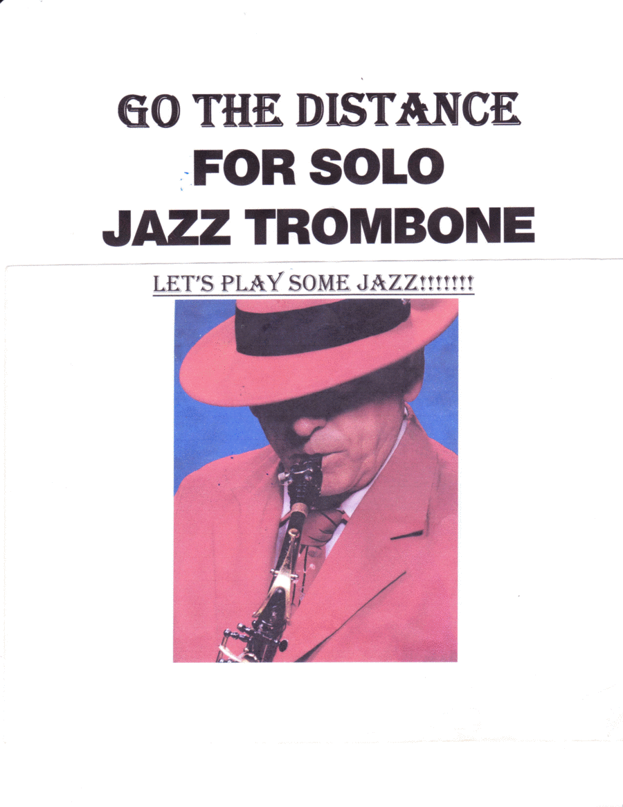 Go The Distance Trombone Solo scores gallery preview page 1