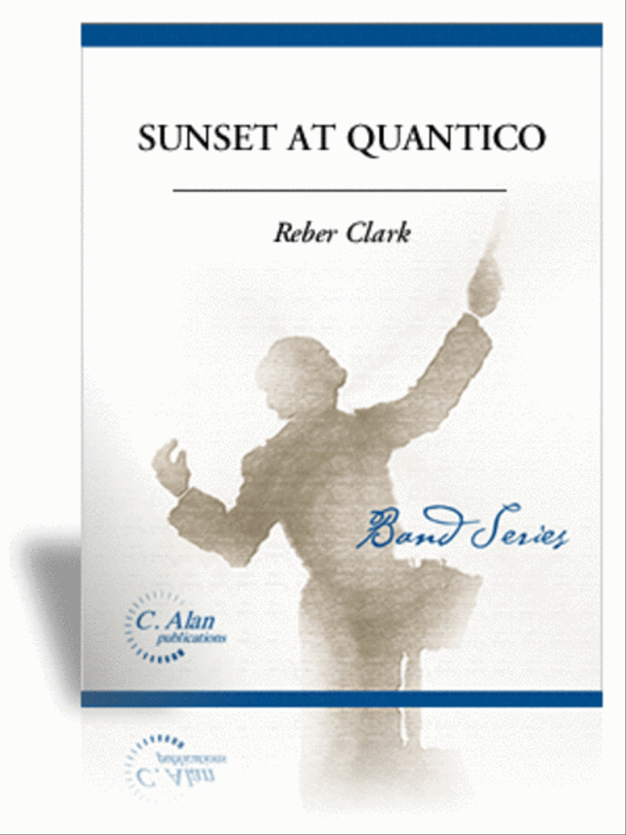 Sunset at Quantico Concert Band scores gallery preview page 1