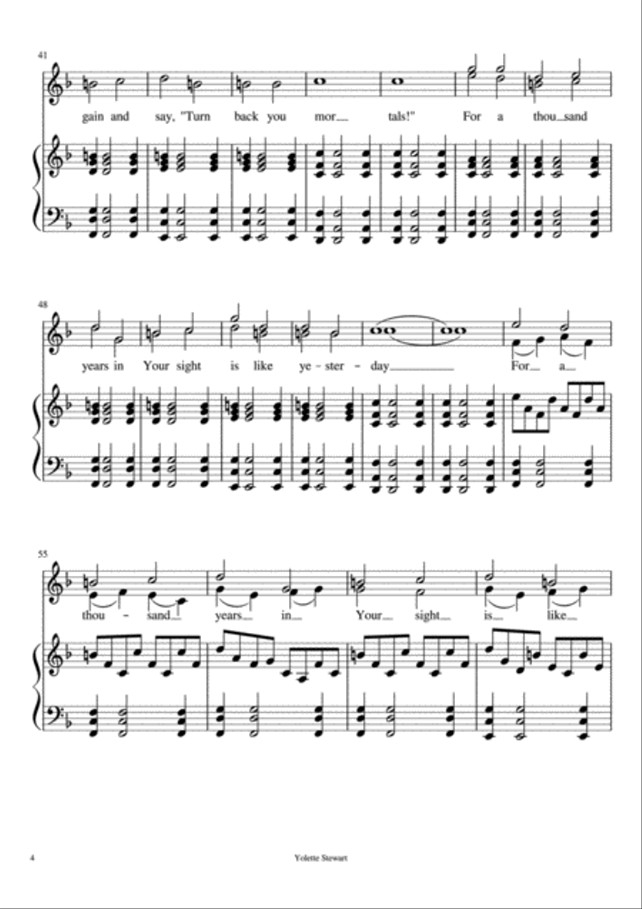 Sing with Spirit in my Heart SA scores gallery preview page 4