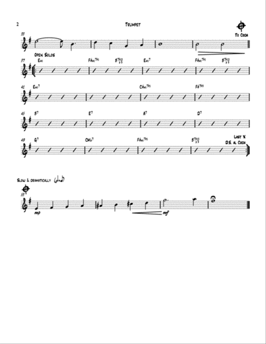 Yesterdays Jazz Ensemble scores gallery preview page 2