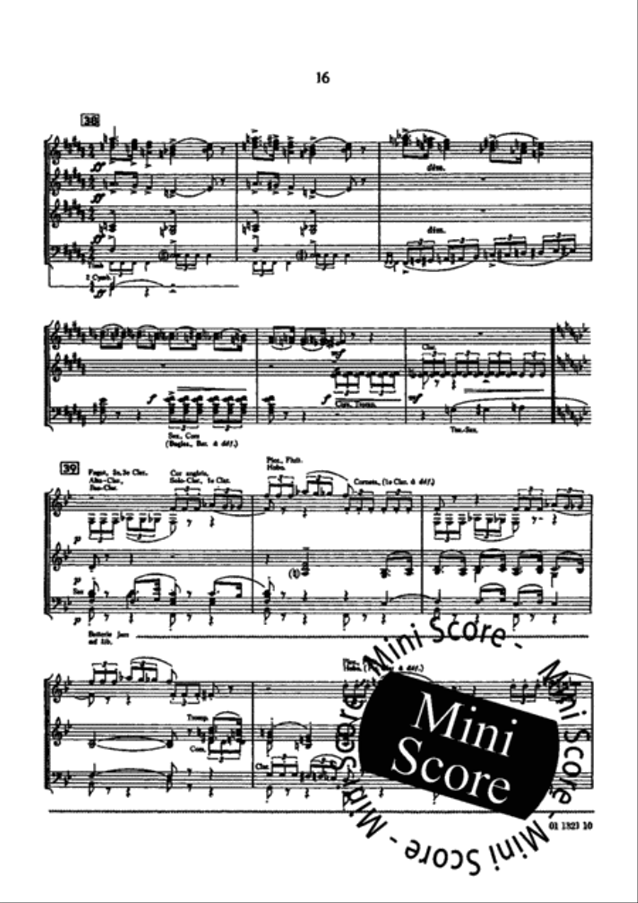 Symphonie de Paris Concert Band scores gallery preview page 20