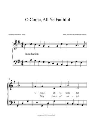 O Come, All Ye Faithful (Beginner)