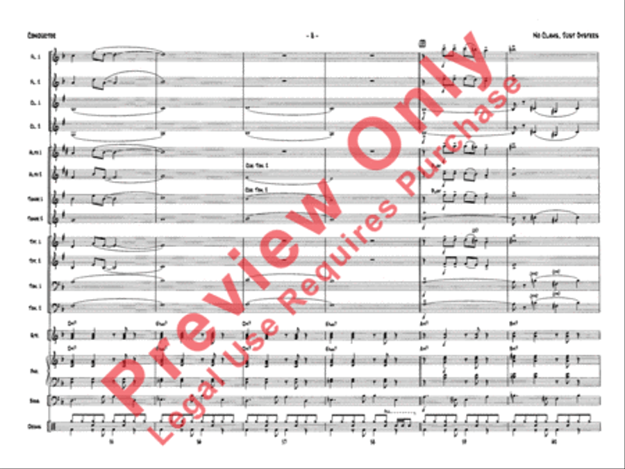 No Clams, Just Oysters Jazz Ensemble scores gallery preview page 11