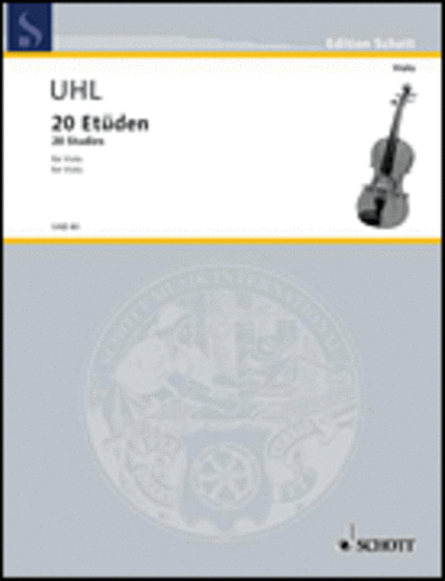 20 Etudes 20 Etudes Viola Solo scores gallery preview page 1