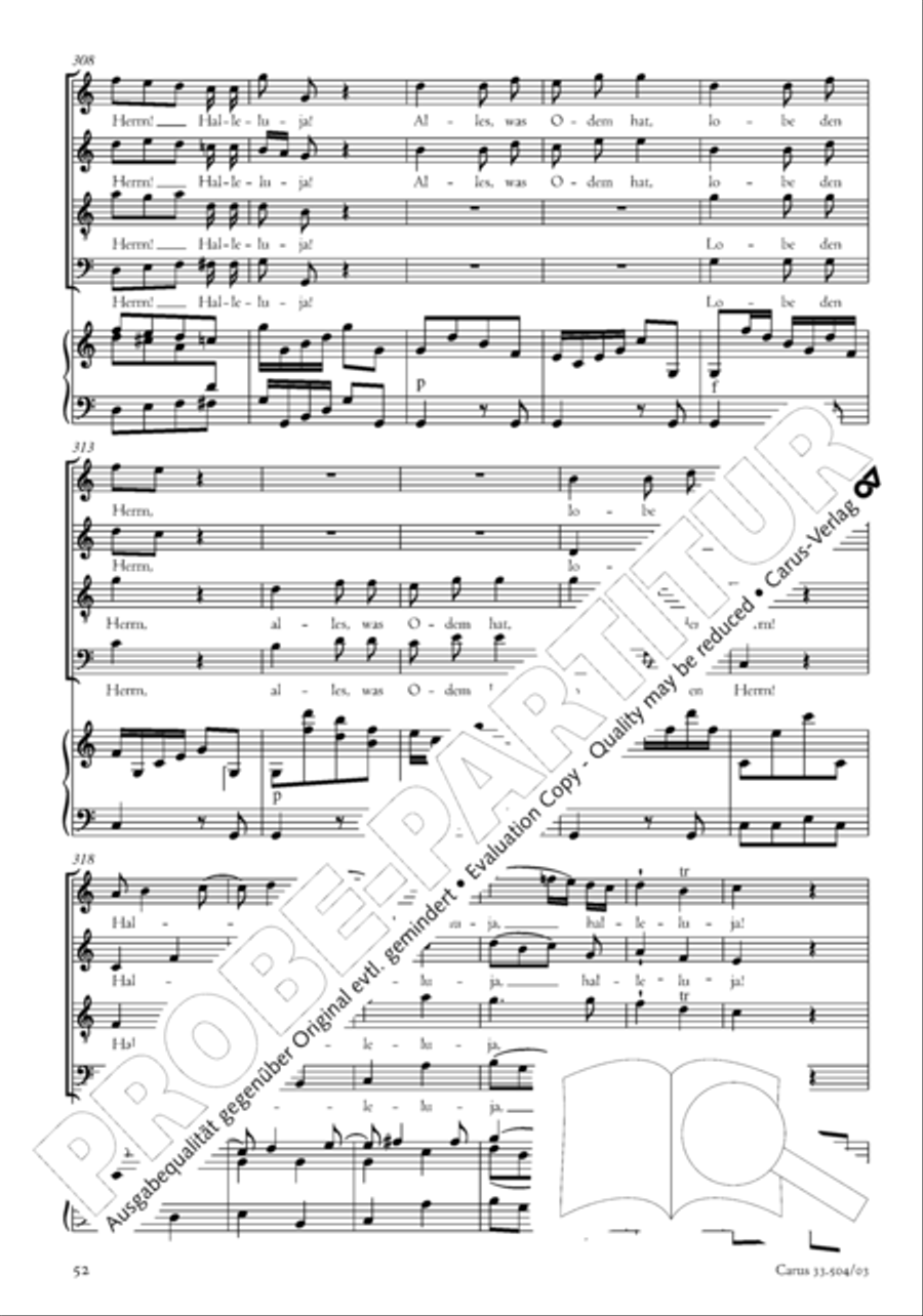 Dank-Hymne der Freundschaft 4-Part scores gallery preview page 53